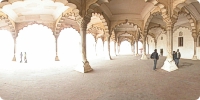 Inside view of Diwan-E-Aam