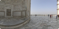 Another closer view of Taj Mahal