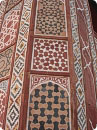 Beautiful Stone Inlay work on Red Sandstone on Southern Gate