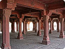pillars, on which Panch Mahal is based