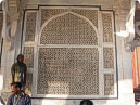 A carved window in Dargah of Sheikh Salim Chisti