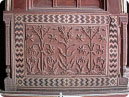 Stone carving on Gateway