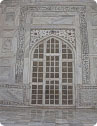 Another window in Taj Mahal