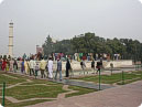 Raised Platform in the center of Taj Mahal Complex