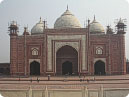 Front View of Jawab situated at left of Taj Mahal Tomb