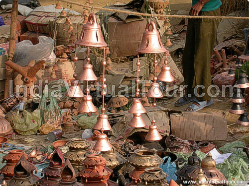 Wind chimes made from terracotta