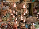 Wind chimes made from terracotta