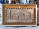 Wooden figure of Taj Mahal