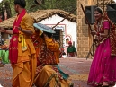 Lathamaar holi from artists of Vrindavan