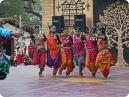 Artists from Chattisgarh State performing