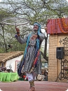 Artist from Rajastan showing very old dance of Rajasthan