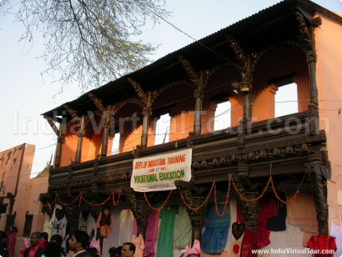 A model of Haryanvi Haveli