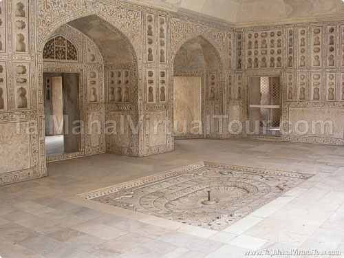 Beautiful fountain in Octagonal Tower