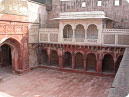 A structure in Agra Fort