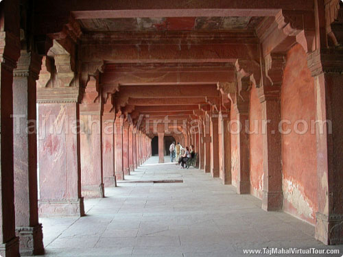 A Gallery in Fatehpur Sikri Fort